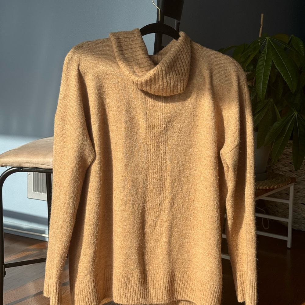 Banana Republic Tan Turtleneck Sweater